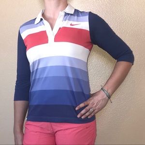 Nike Golf Sport 3/4 Sleeve Polo